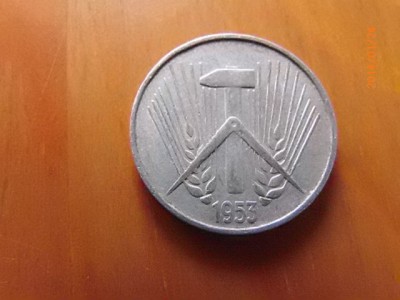 Revers 10pf, r 1953